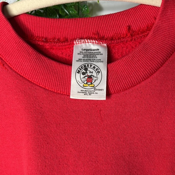 Vintage Mickey Mouse Crewneck Mickey & Co - Picture 3 of 5